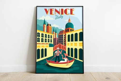 Poster viaggio venezia - poster, da