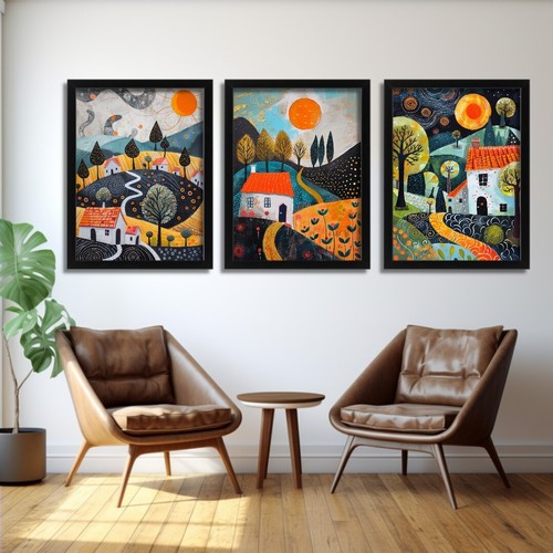 Paesaggio moderno stampe arte