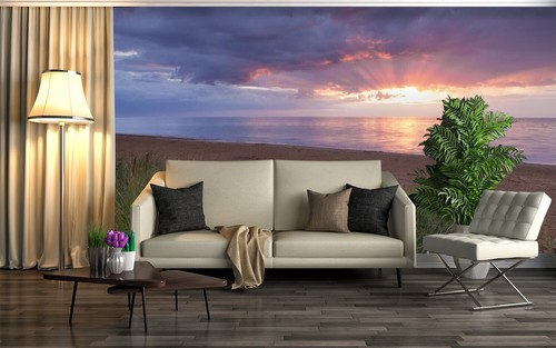 Carta parati sunshine - da, 3d