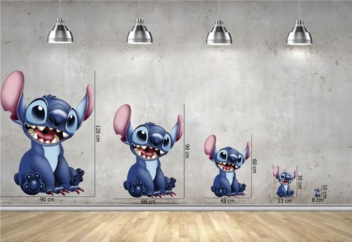 Adesivi murali lilo stitch - e,