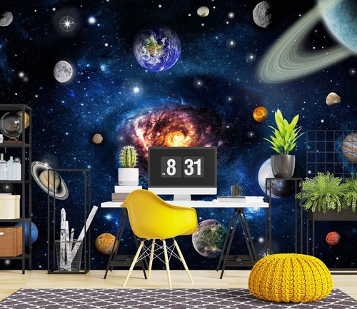 Carta parati cosmic - da, 3d