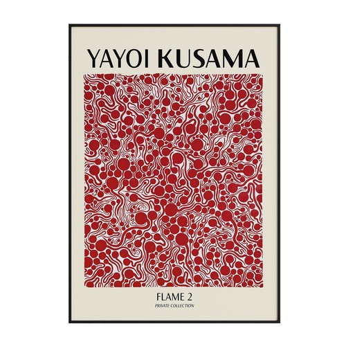Yayoi kusama adesivo - kusama,