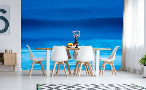 Carta parati blue - parati, 3d