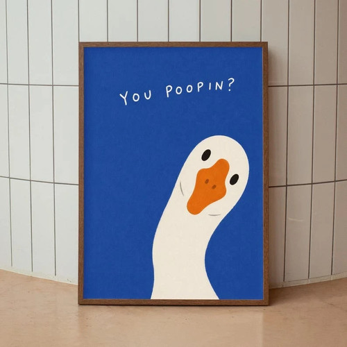 Poster bagno you - bagno,, poopin