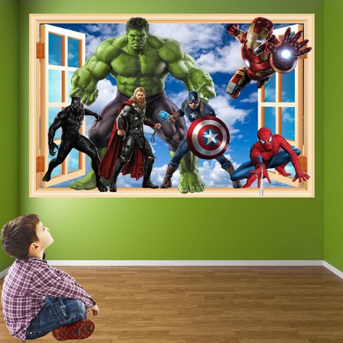 Adesivo murale avengers - adesivo,