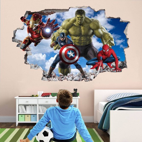 Adesivi murali avengers - adesivi,