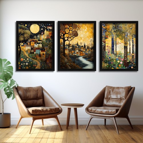Quadri stile gustav klimt - gustav,