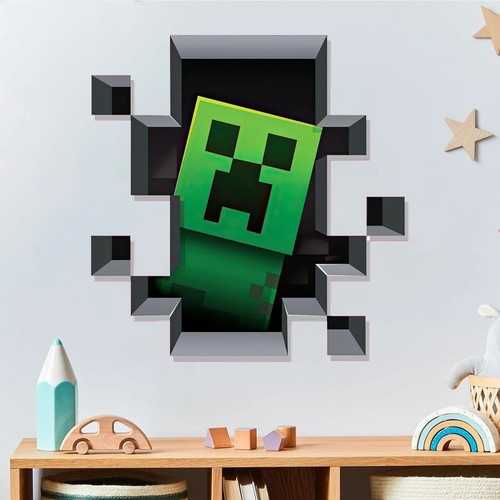 Adesivo parete gamer green - parete,