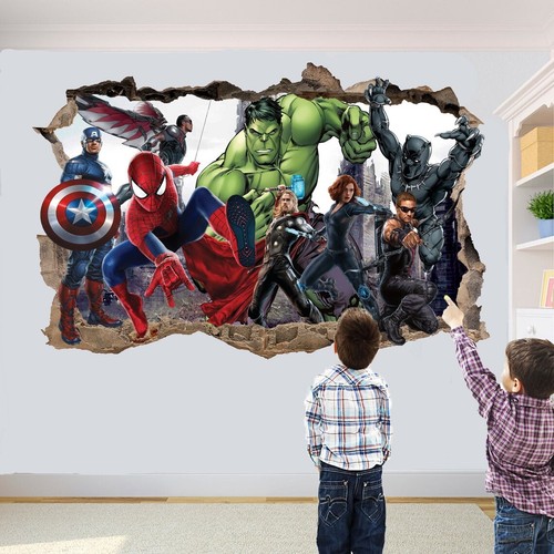 Adesivo murale marvels - adesivo,