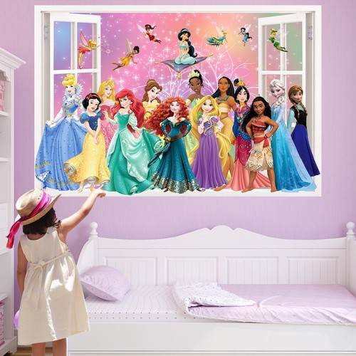 Adesivo personaggi principesse - adesivo,