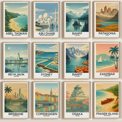Disegni poster vintage - poster,