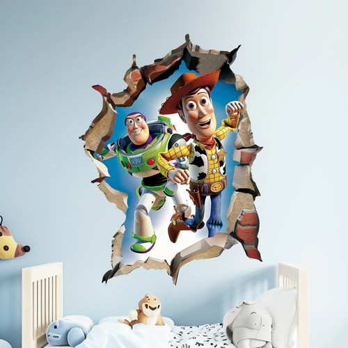 Adesivo murale buzz lightyear - adesivo,